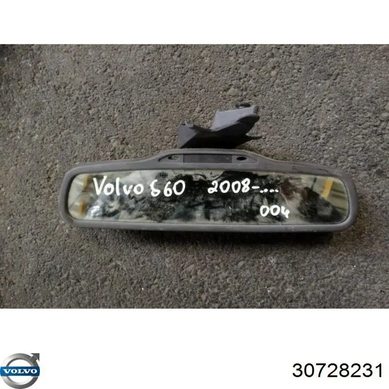 Дзеркало заднього виду в салоні Volvo 30728231 ціна, від 2.52 USD
