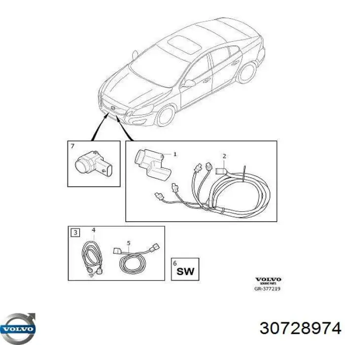  Volvo 30728974 ціна, від 147.86 USD