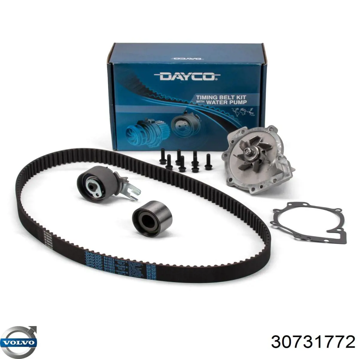 Зубчастий ремінь Volvo 30731772 ціна, від 27.52 USD