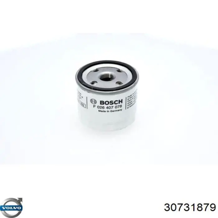 Масляний фільтр двигуна Volvo 30731879 ціна, від 4.48 USD