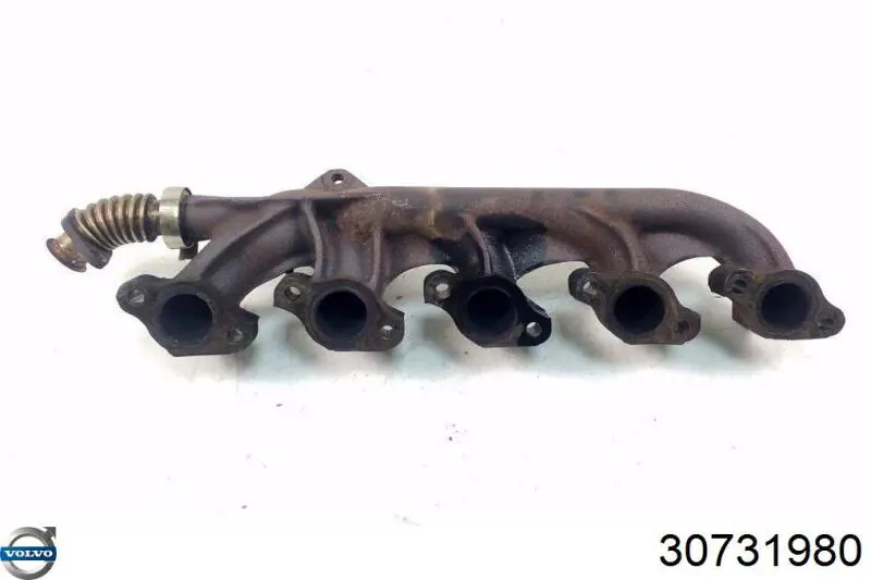 Газопроводи (колектор випускний) Volvo 30731980 ціна, від 18.00 USD