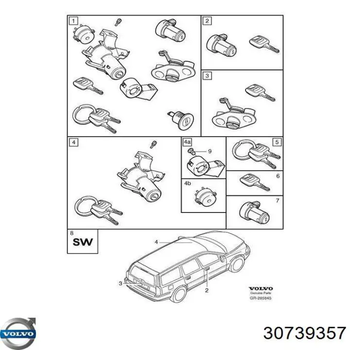  Volvo 30739357