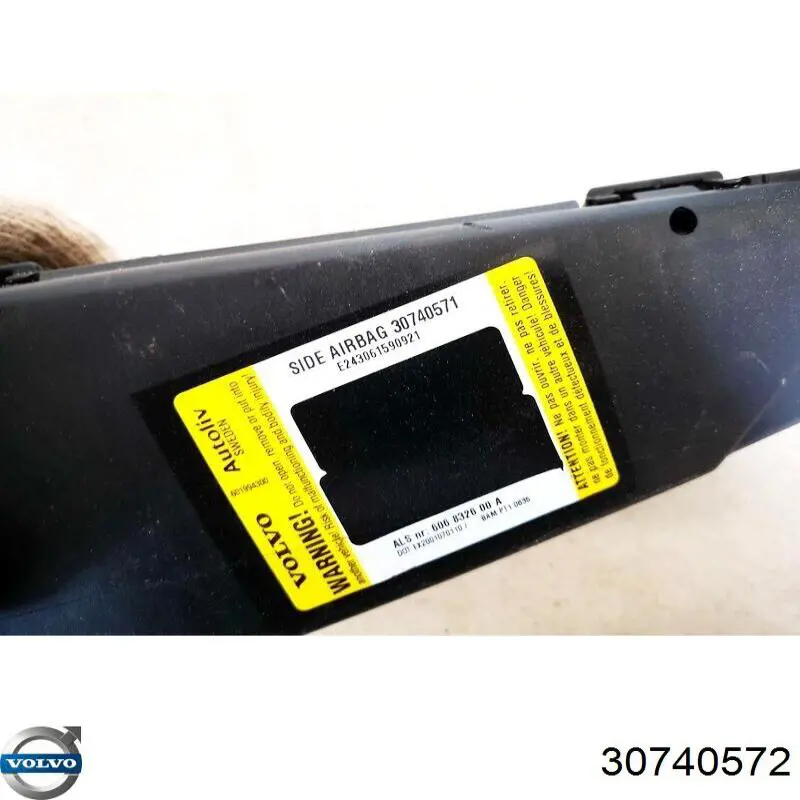 Подушка Айрбег спинки сидіння правого Volvo 31418255 ціна, від 16.91 USD