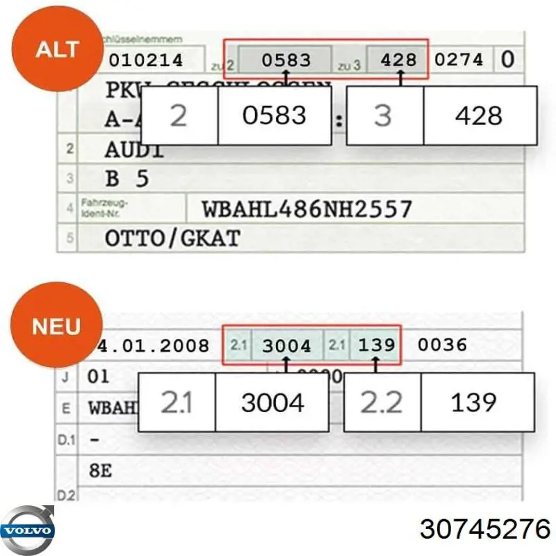 Ліве бічне дзеркало Volvo 30745276 ціна, від 541.91 USD