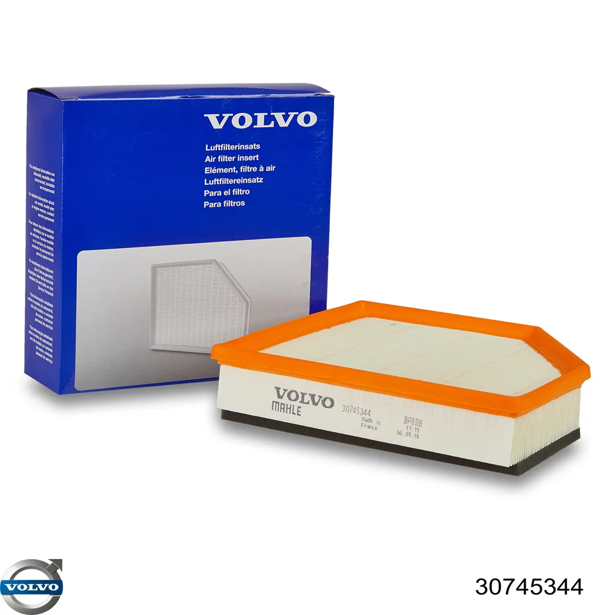 Купити 30745344 Volvo Автомобільний фільтр повітря