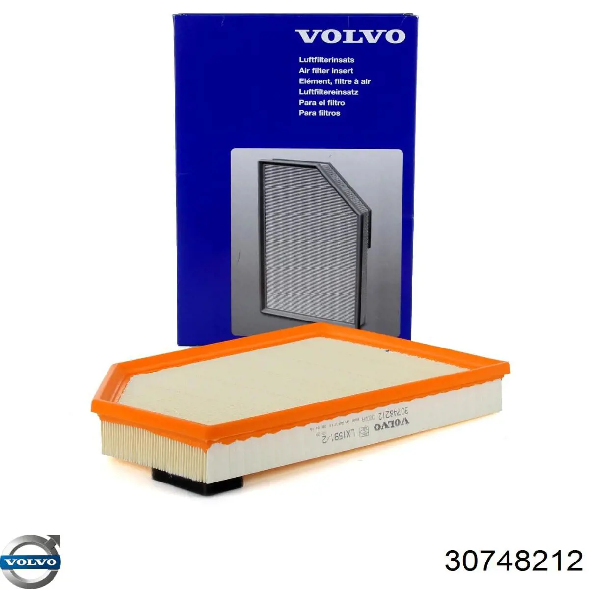 Фільтр повітряний Volvo 30748212