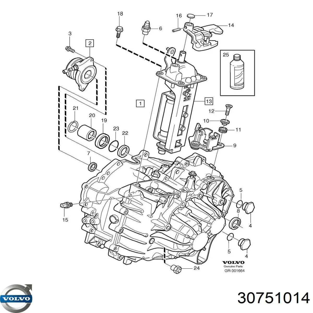  Volvo 30751014 ціна, від 48.71 USD