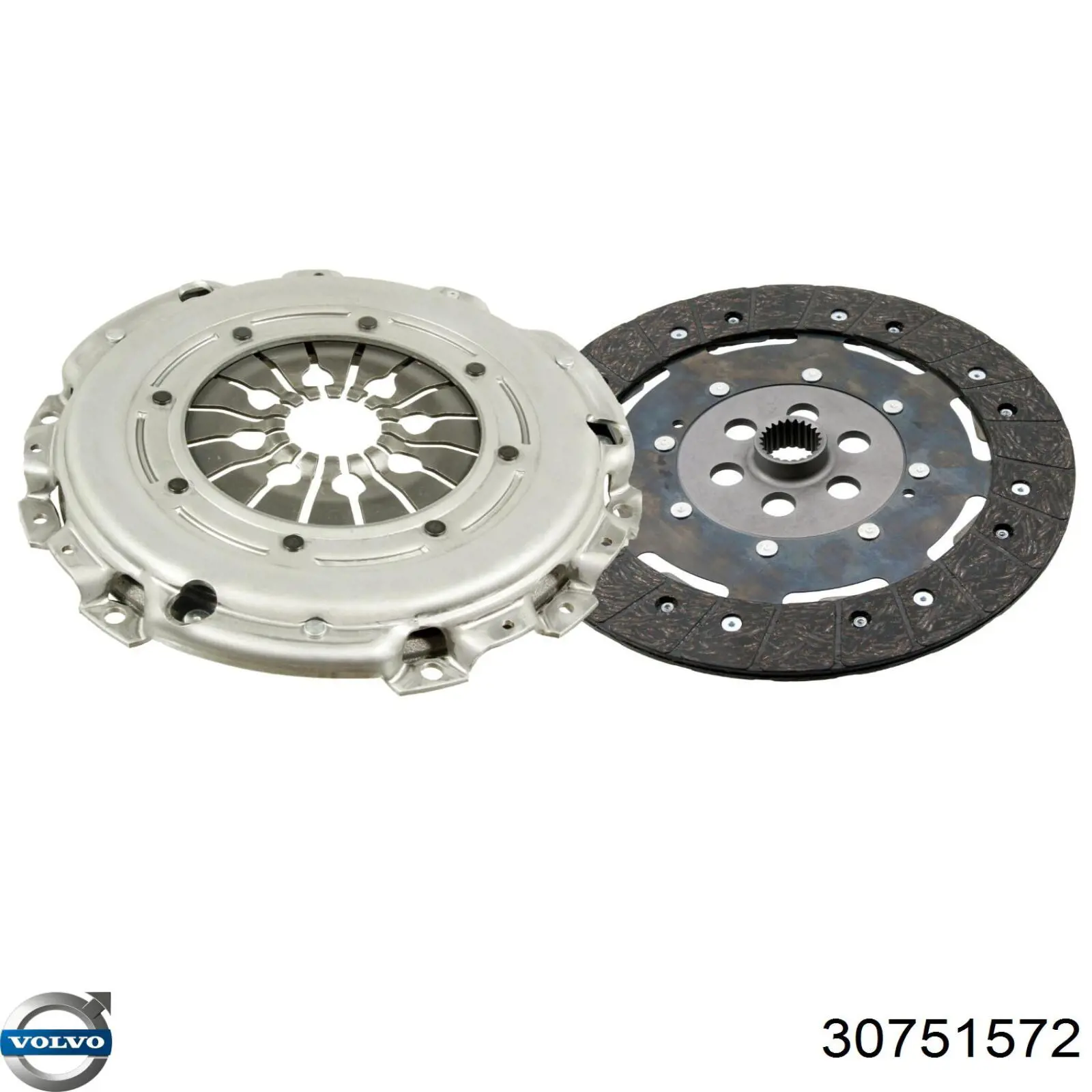 Комплект зчеплення (3 частини) Volvo 30751572 ціна, від 186.99 USD