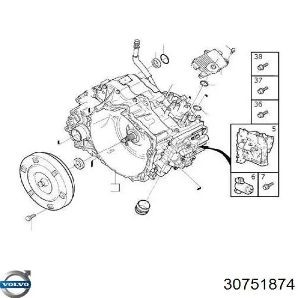 Купити 30751874 Volvo 