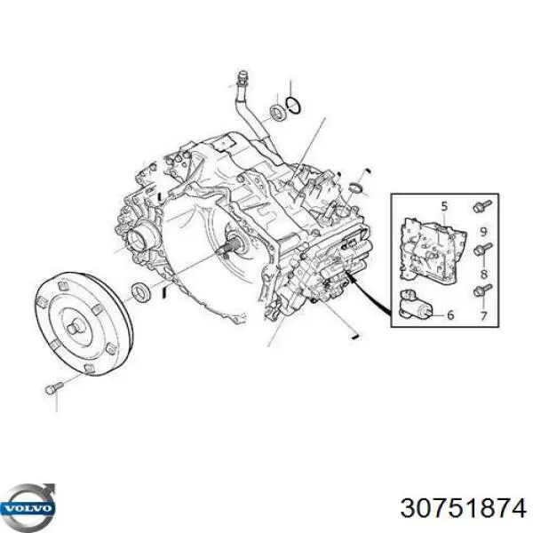  Volvo 30751874 ціна, від 10.37 USD