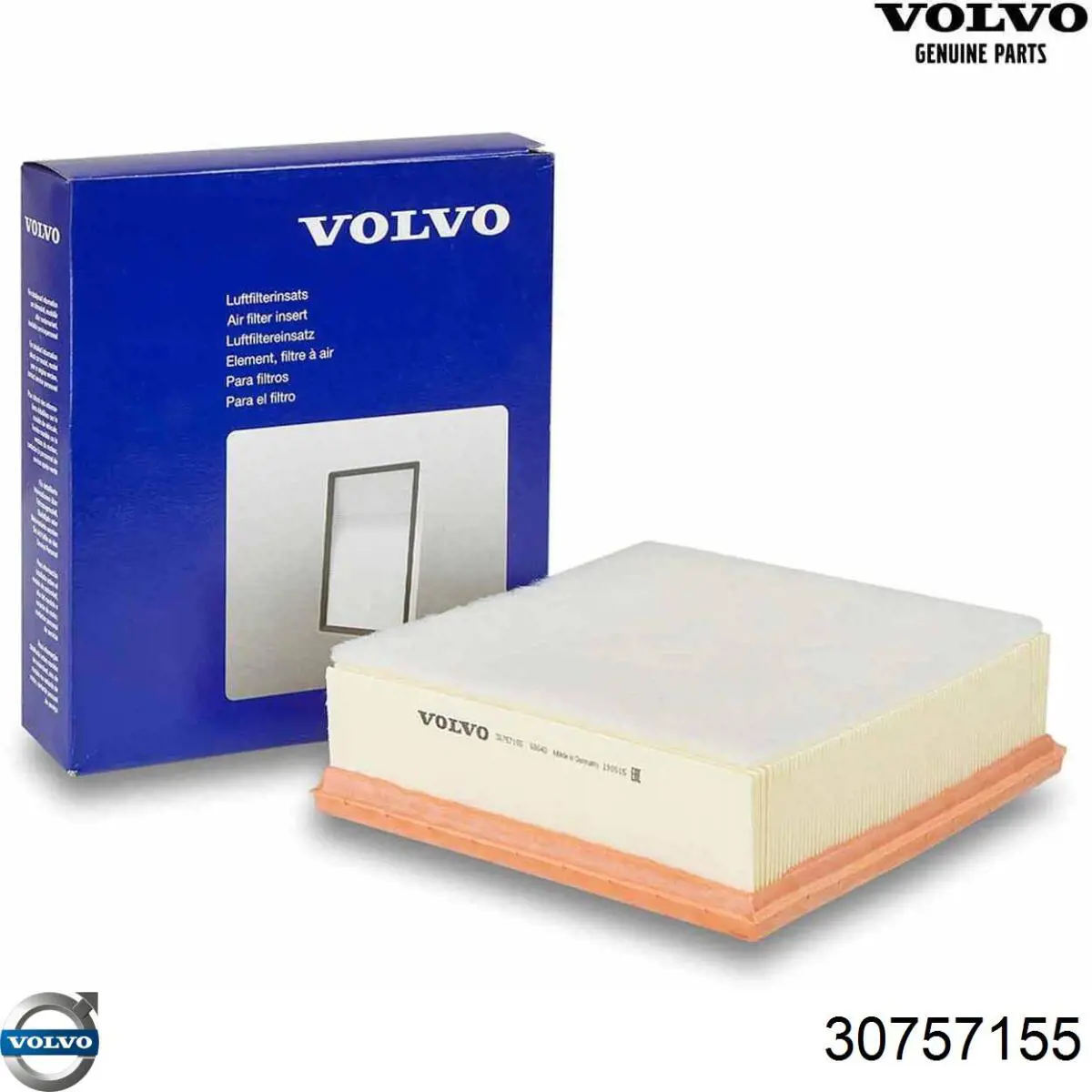 Фільтр повітряний Volvo 30757155