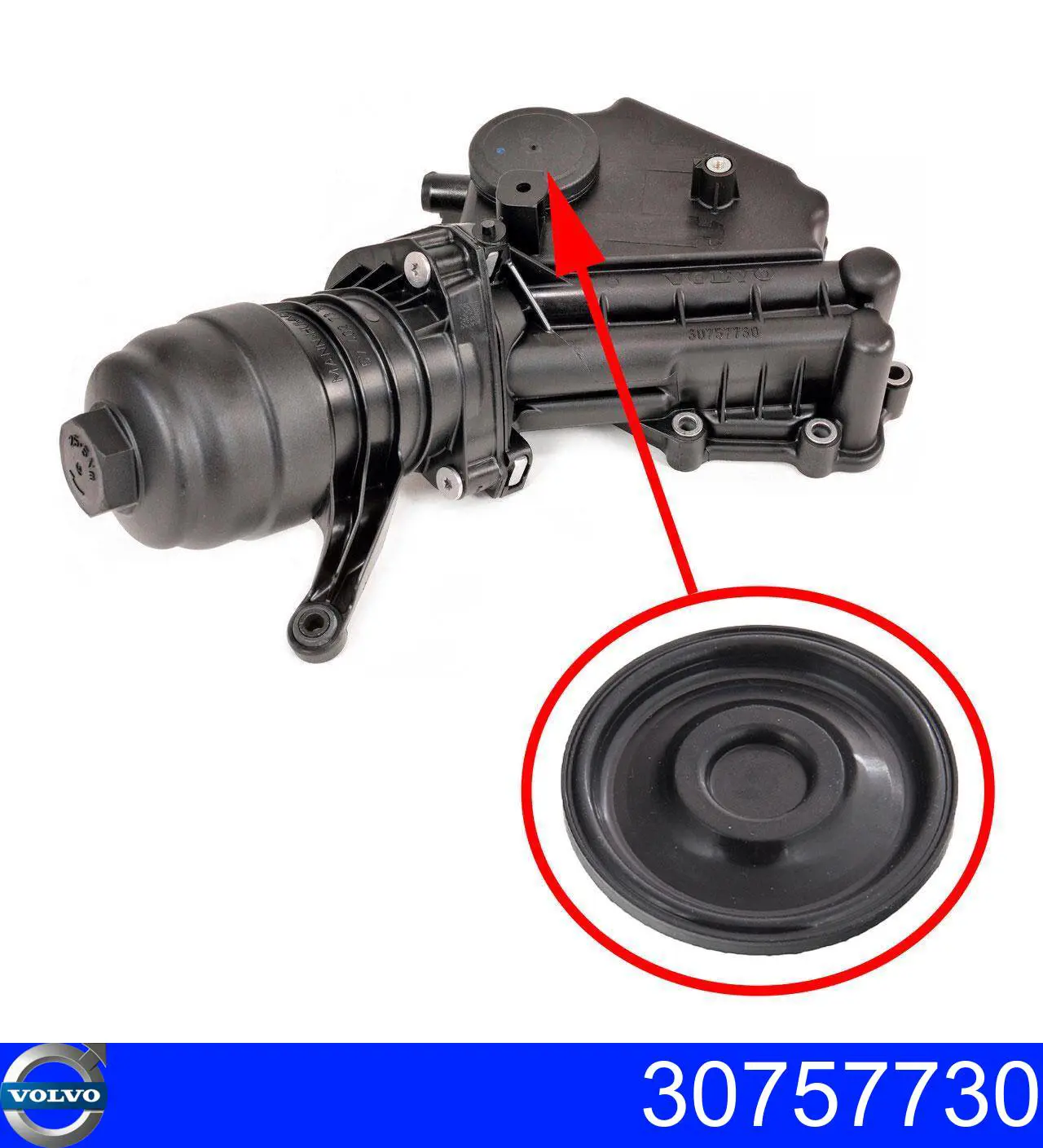 30757730 Volvo Корпус маслофільтра