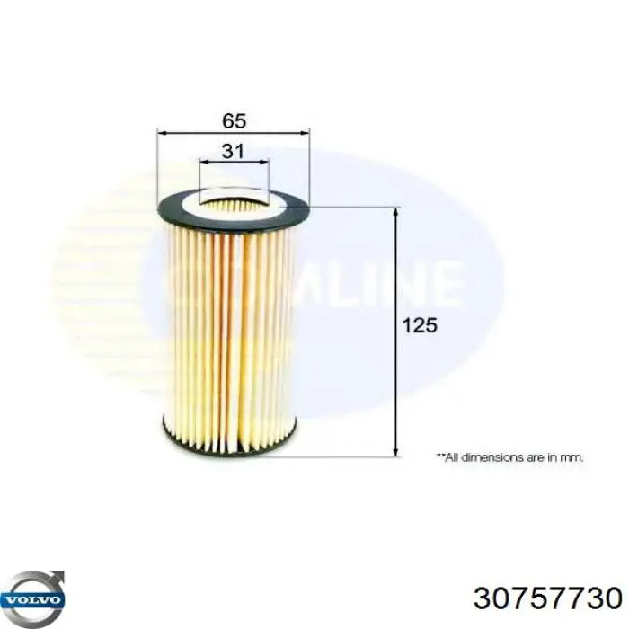 Купити 30757730 Volvo Корпус масляного фільтра
