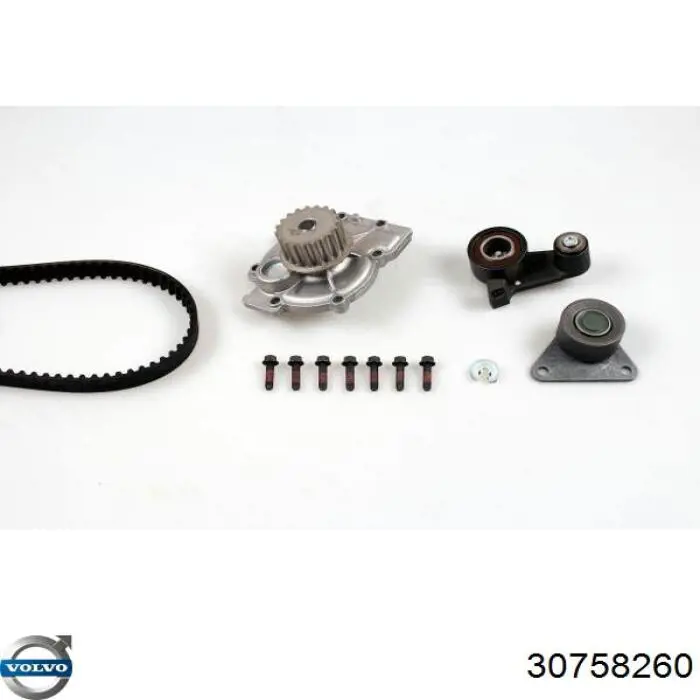 30758260 Volvo Ремінь ГРМ, комплект