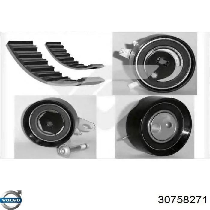 Комплект ГРМ Volvo 30758271 ціна, від 70.24 USD