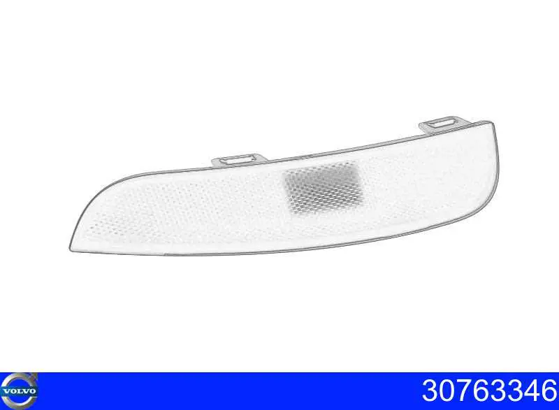 Правий катафот заднього бампера Volvo 30763346 ціна, від 75.06 USD