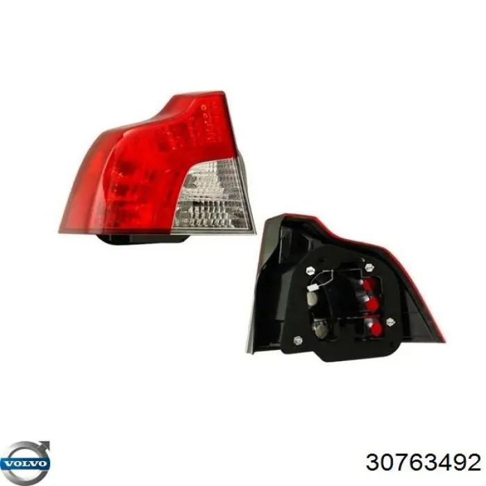 Ліхтар задній лівий Volvo 30763492 ціна, від 123.85 USD