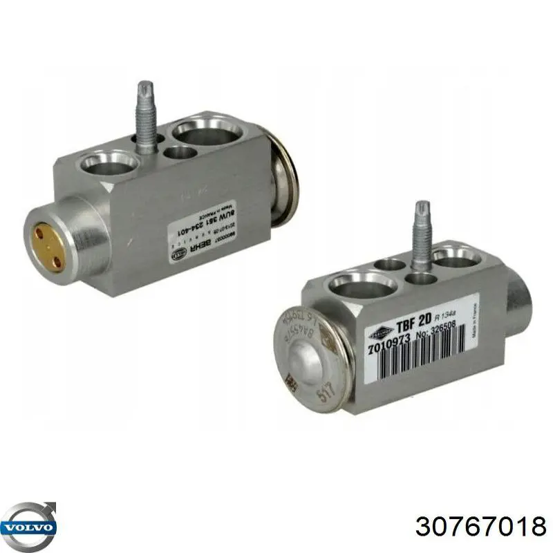 Клапан TRV, кондиціонера Volvo 30767018 ціна, від 27.17 USD