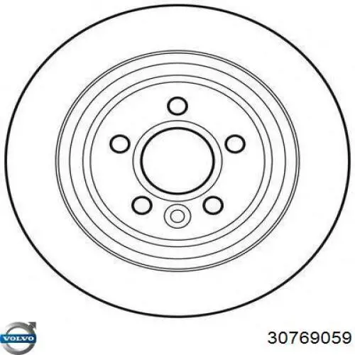 30769059 Volvo Дискові гальма