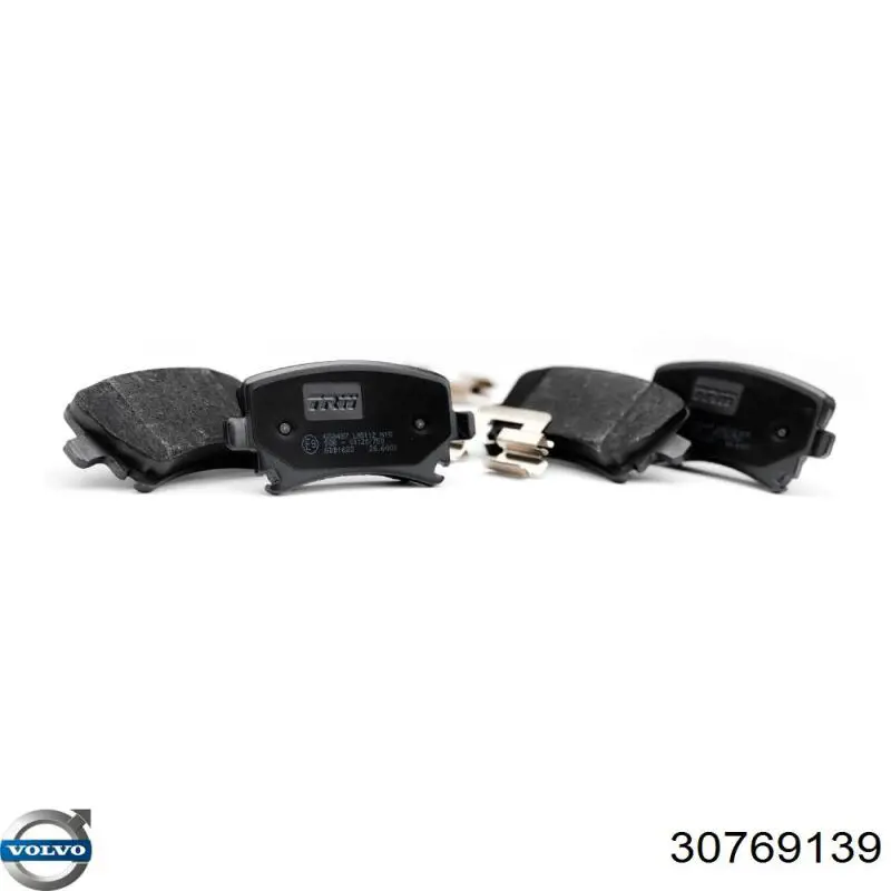 Гальмівні колодки Volvo 30769139 ціна, від 37.52 USD