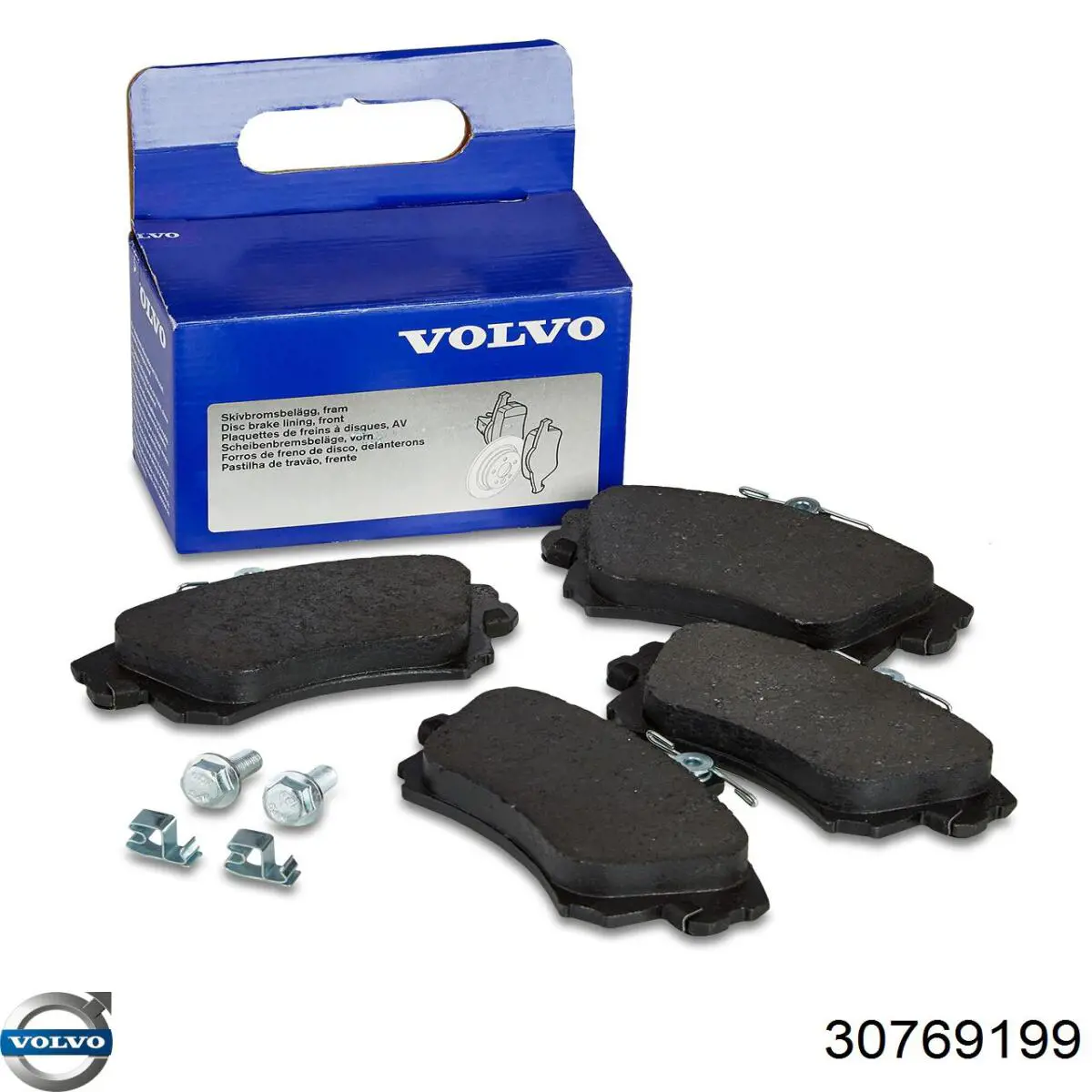 Гальмівні колодки Volvo 30769199 ціна, від 22.80 USD
