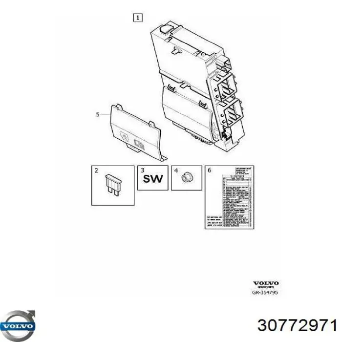  Volvo 30772971 ціна, від 7.60 USD