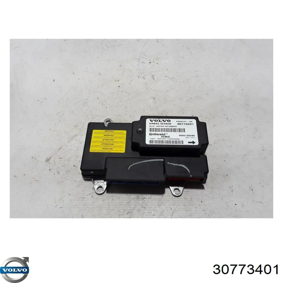 30773401 Volvo Модуль-процесор управління подушки безпеки