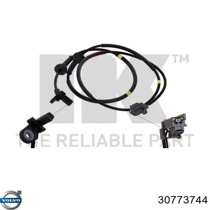 Датчик АБС задній лівий Delphi SS20580 ціна, від 29.35 USD