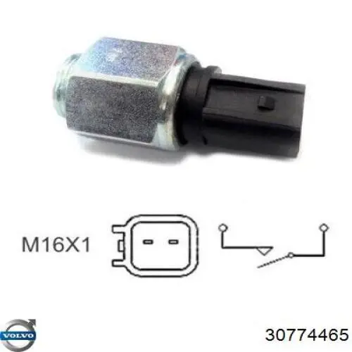 Датчик ліхтарів заднього ходу Volvo 30774465 ціна, від 8.55 USD