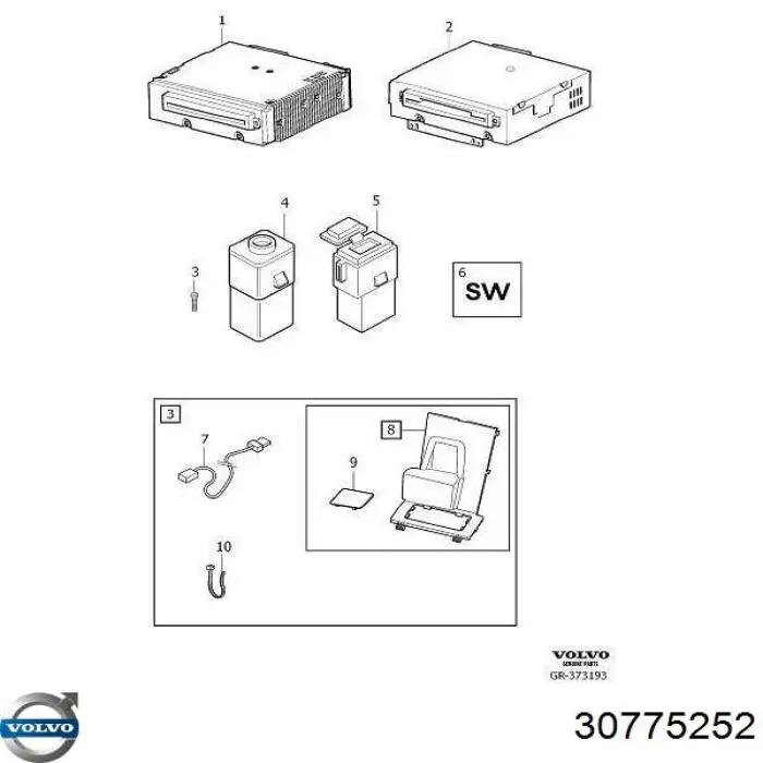 Volvo 30775252 ціна, від 30.86 USD