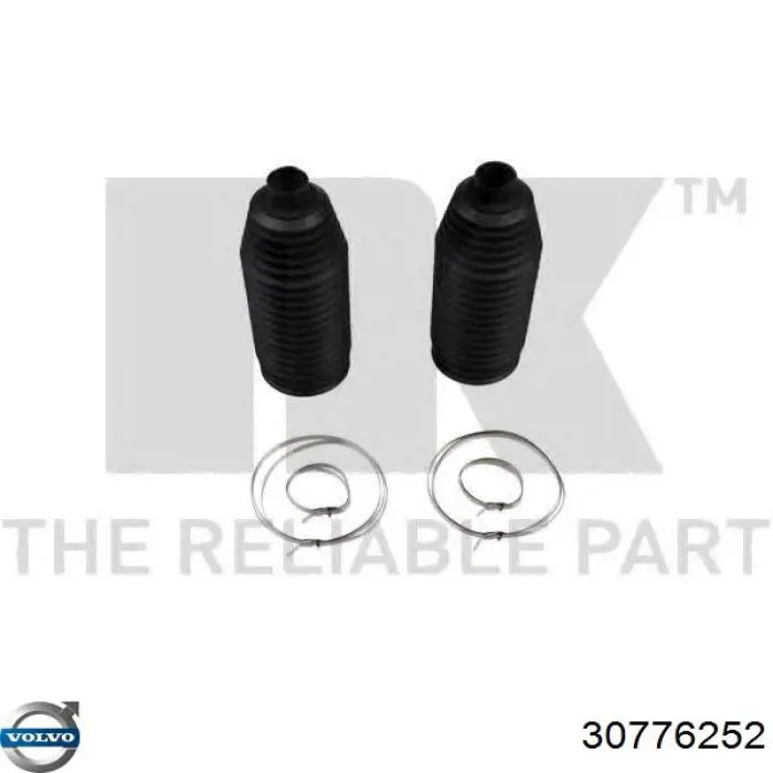 Пильник рульової тяги Volvo 30776252 ціна, від 13.07 USD