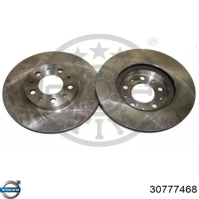 30777468 Volvo Вкладиші коленвала, шатунні, комплект, 1-й ремонт (+0,25)