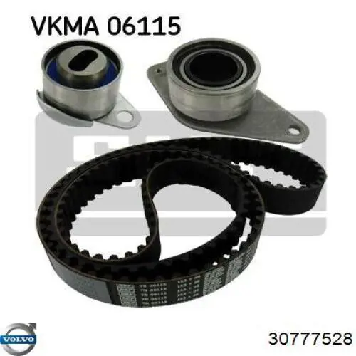 Комплект ГРМ Volvo 30777528 ціна, від 108.93 USD