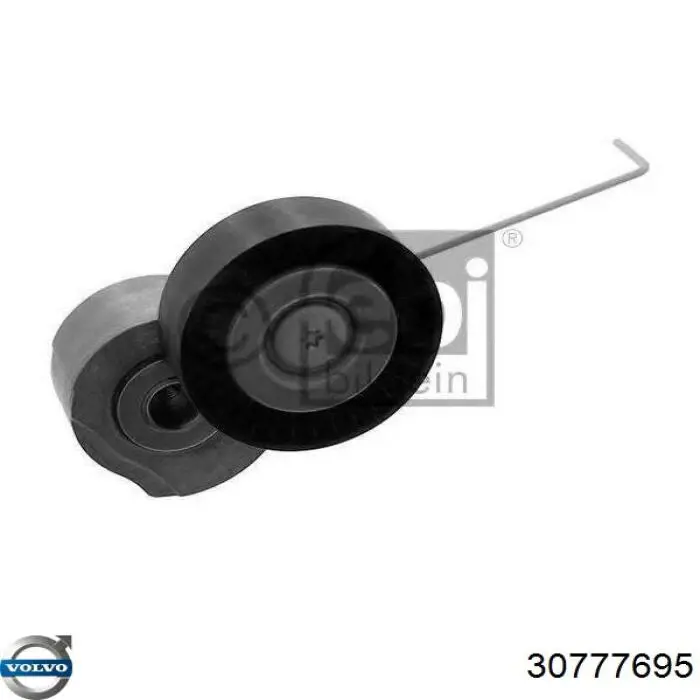 Натяжний ролик 30777695 Volvo