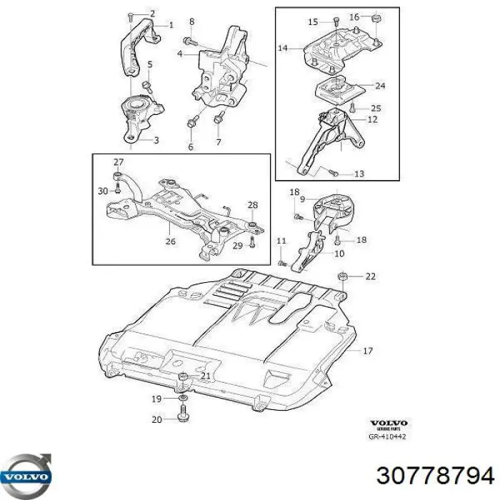  Volvo 30778794 ціна, від 50.68 USD