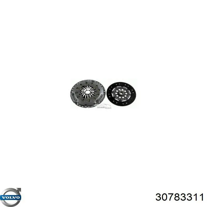Комплект зчеплення (3 частини) Volvo 30783311 ціна, від 118.91 USD