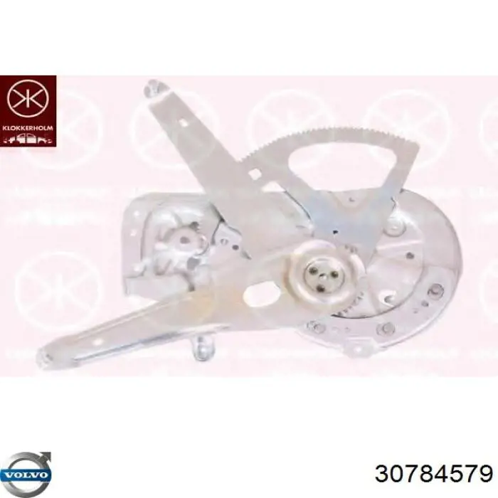 30784579 Volvo Механізм склопідіймача дверей передніх, правих