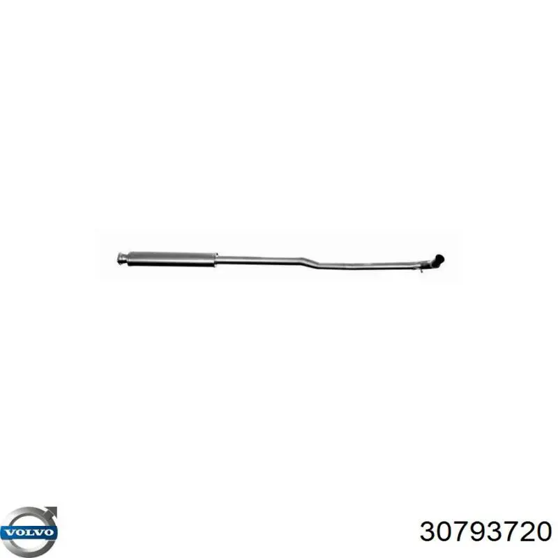 30793720 Volvo Глушник передній