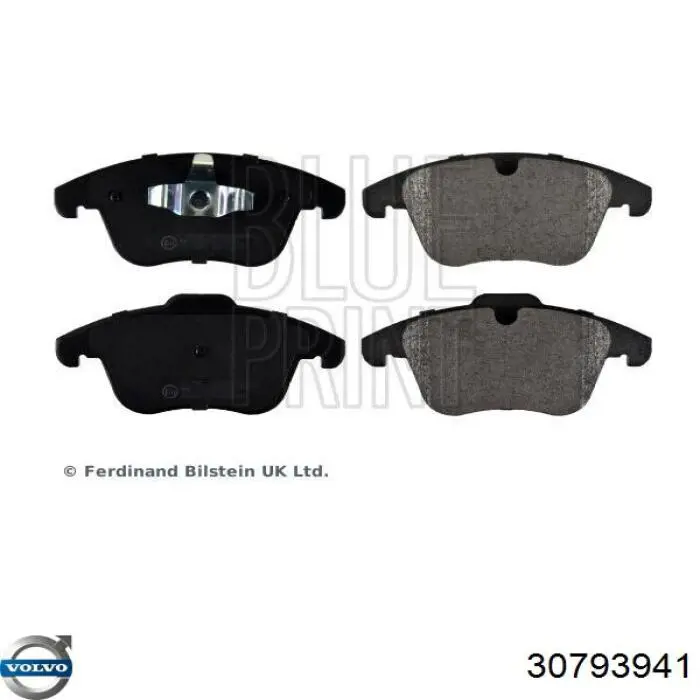 Гальмівні колодки Volvo 30793941 ціна, від 47.03 USD