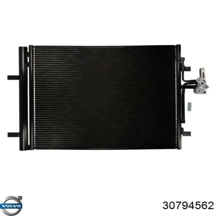 Конденсатор кондиціонера Volvo 30794562 ціна, від 81.23 USD