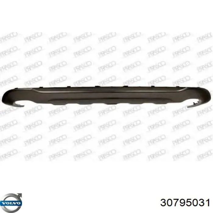 Спойлер заднього бампера 30795031 Volvo
