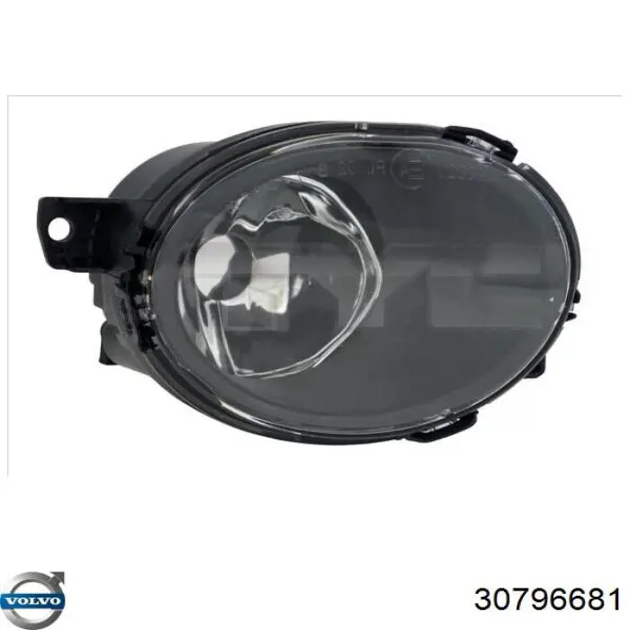 30796681 Volvo Права протитуманні фари