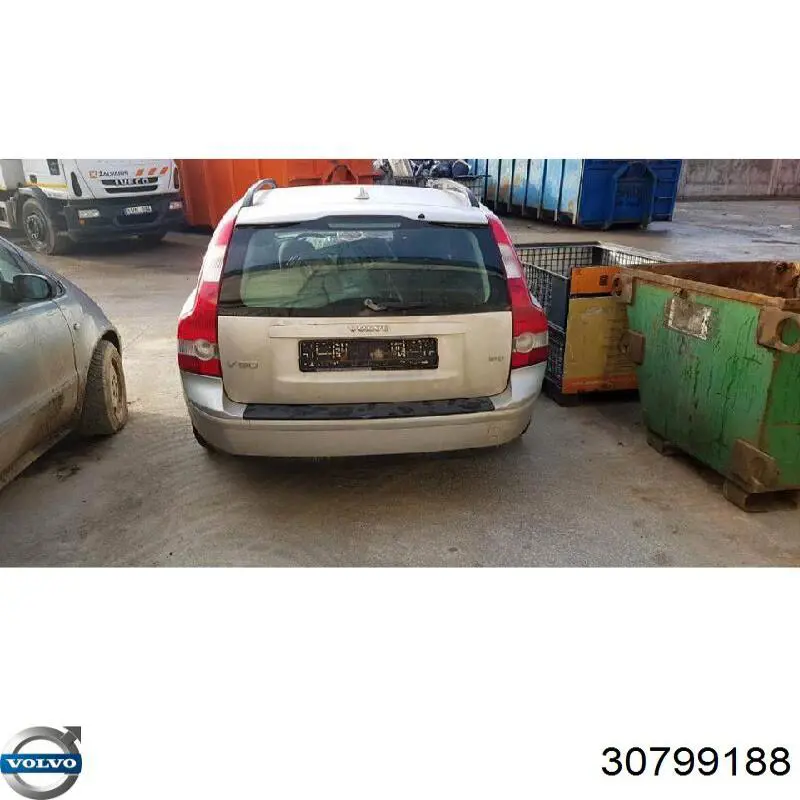 30799188 Volvo Амортизатор кришки багажника / двері 3/5-ї задньої