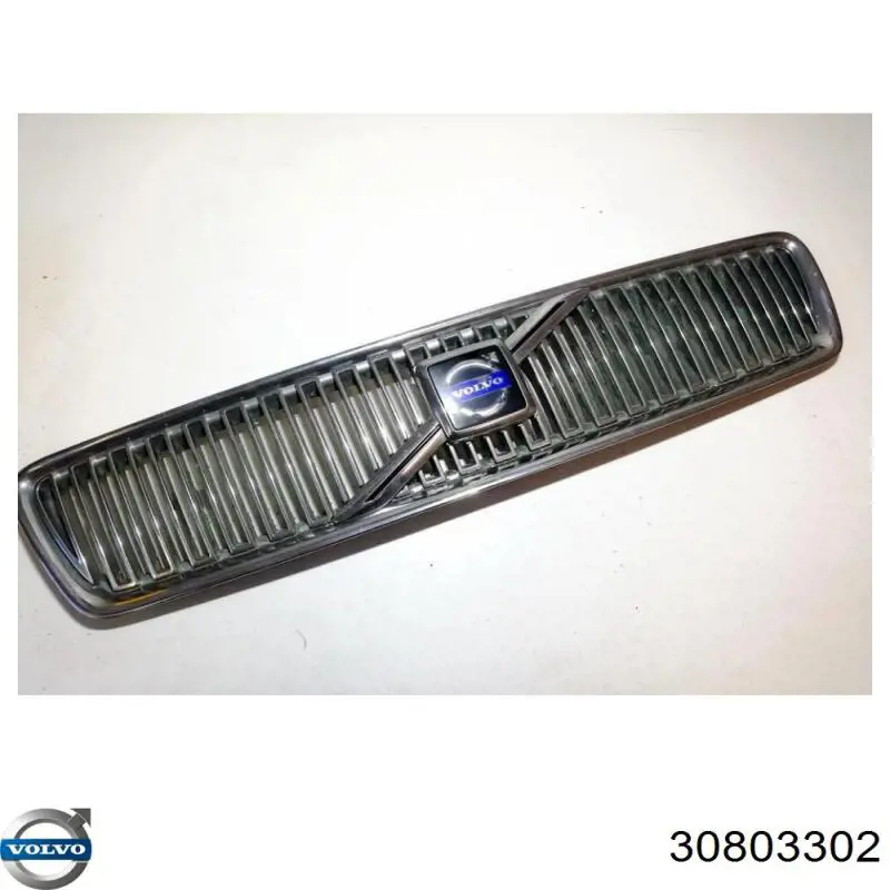 Решітка радіатора 30865129 Volvo