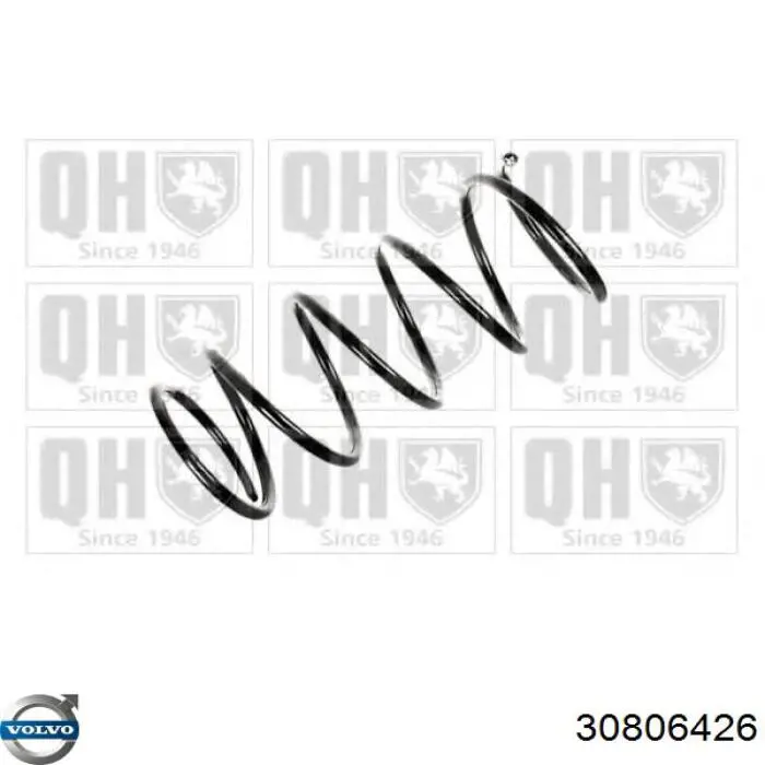 Пружина передня Volvo 30806426 ціна, від 27.88 USD