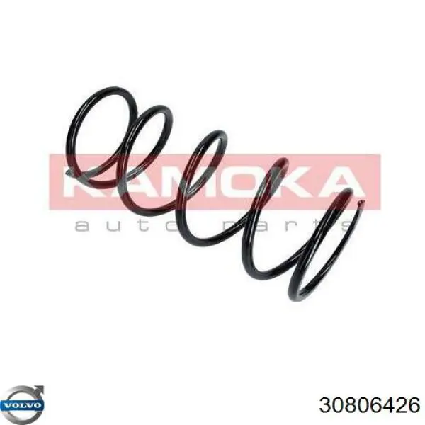 30806426 Volvo Пружина амортизатора передняя