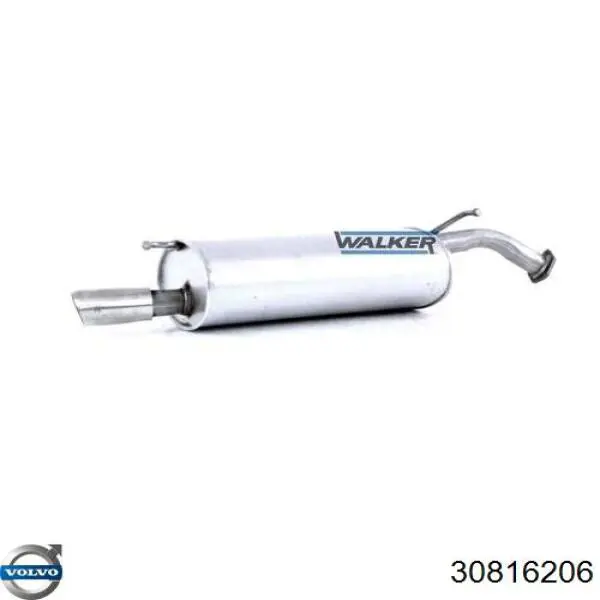 Вихлоп Volvo 30816206 ціна, від 69.86 USD