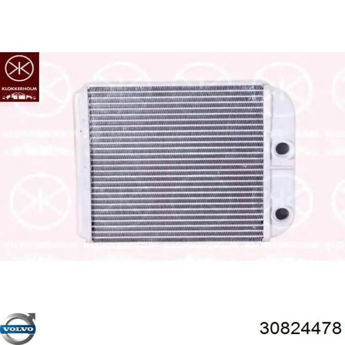 30824478 Volvo радіатор пічки (обігрівача)