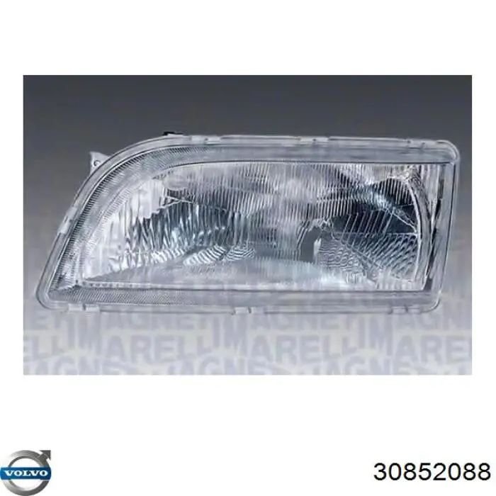 30852088 Volvo Фара дальнього світла в зборі