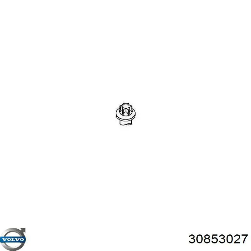 Купити 30853027 Volvo Болт гбц